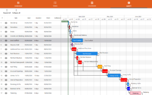 BuildProjex Gannt Chart